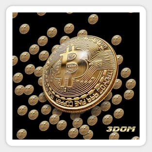 Bitcoin Cryptocurrency Digital Assets Sticker